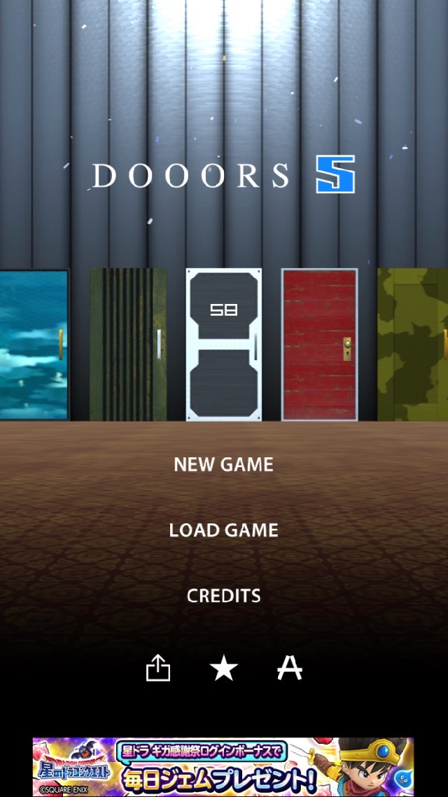 androidアプリ 脱出ゲーム DOOORS 5攻略スクリーンショット1