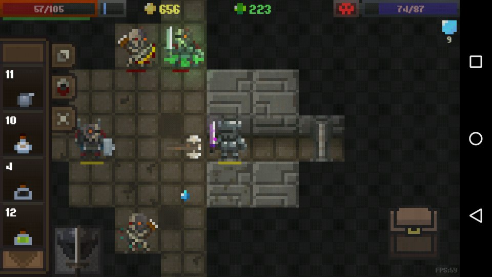 androidアプリ Caves：Roguelike（ローグライク）攻略スクリーンショット6