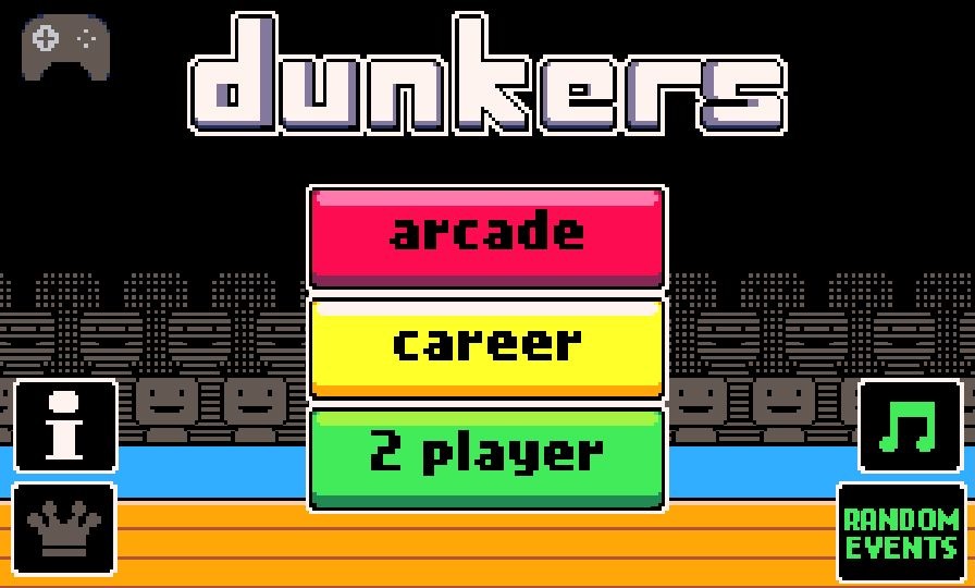 androidアプリ Dunkers - Basketball Madness攻略スクリーンショット1