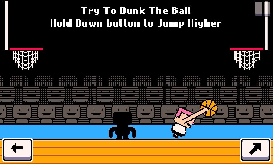 androidアプリ Dunkers - Basketball Madness攻略スクリーンショット2