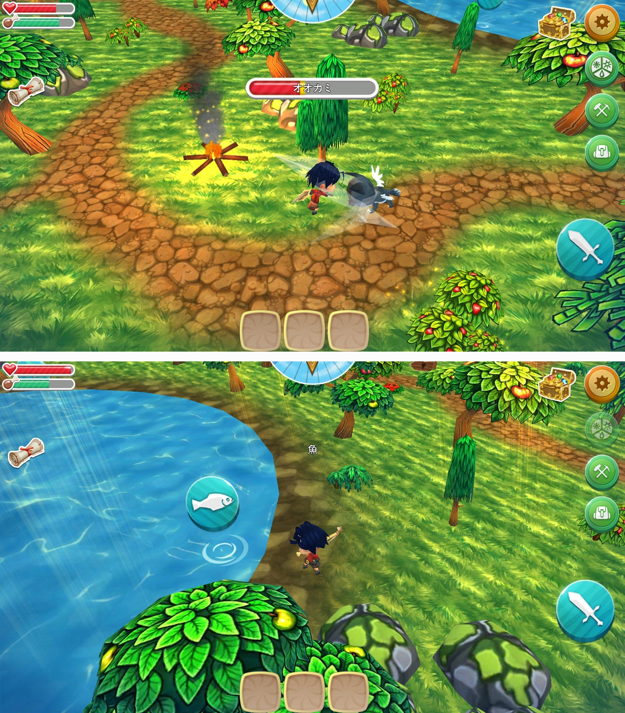 チビサバイバー（Chibi Survivor Weather Lord Survival Island Series） androidアプリスクリーンショット1