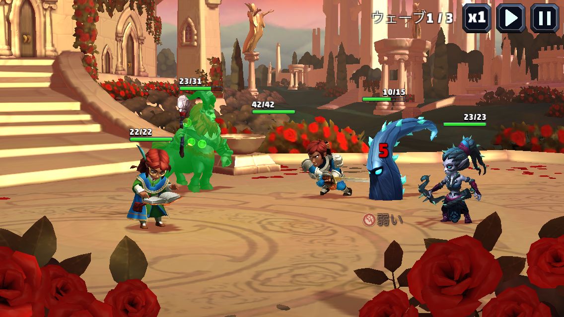 androidアプリ ライオンハート: ダークムーン攻略スクリーンショット3