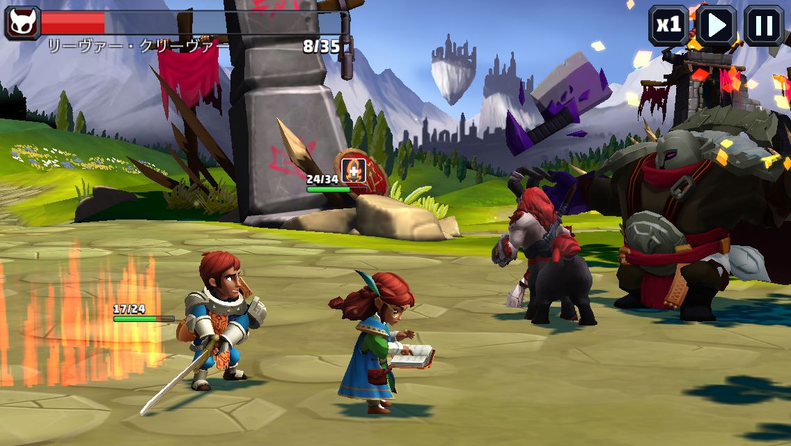 androidアプリ ライオンハート: ダークムーン攻略スクリーンショット4