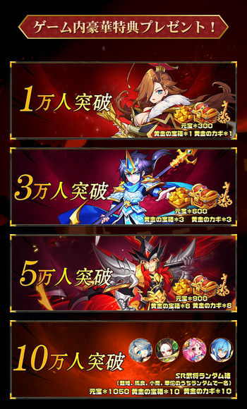 三国 -IKUSA-の事前登録情報その二