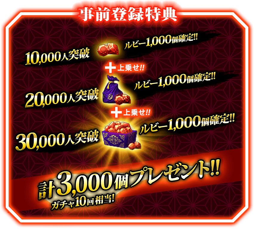 三国志幻魔伝の事前登録情報その二