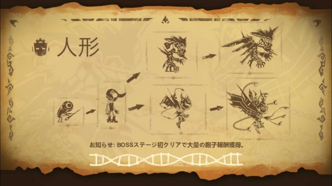 超進化物語の事前登録情報その二