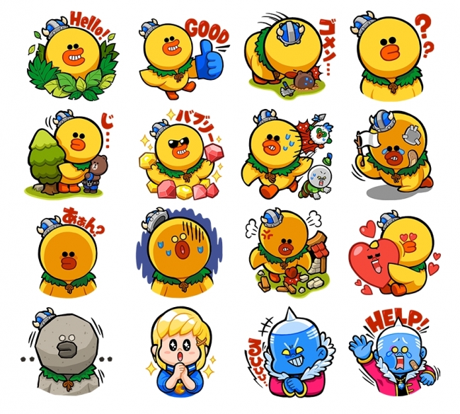 LINE リトルナイツ