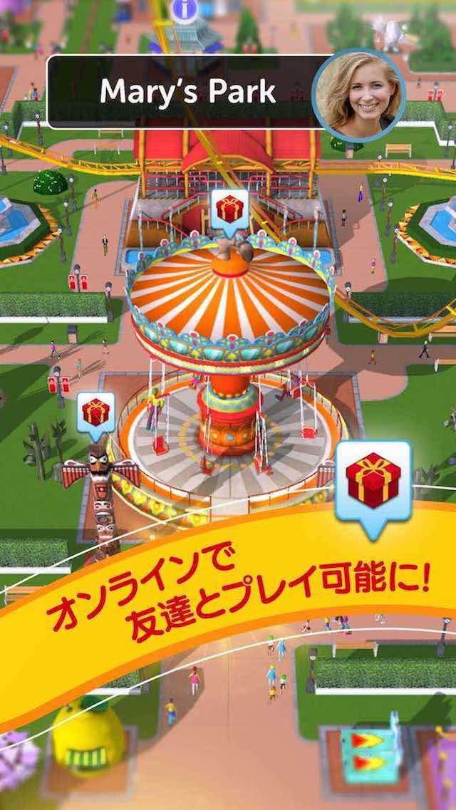 RollerCoaster Tycoon Touch 日本語版の事前登録情報その二
