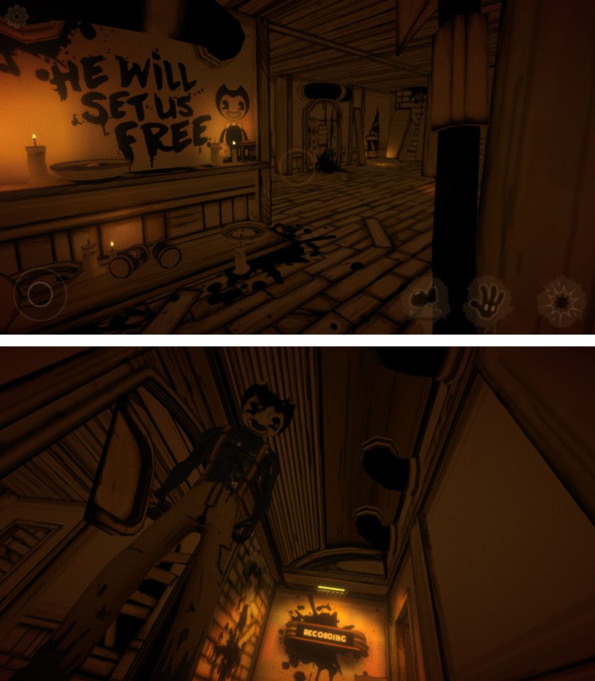 Bendy and the Ink Machineレビュー画面