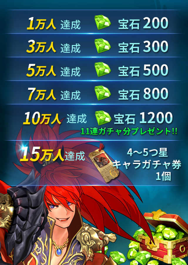 三国志無限大戦の事前登録情報その二