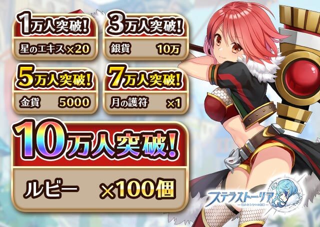 ステラストーリアの事前登録情報その二