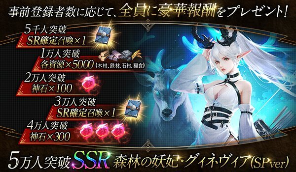 ブラックホライズン -Black Horizon-の事前登録情報その二