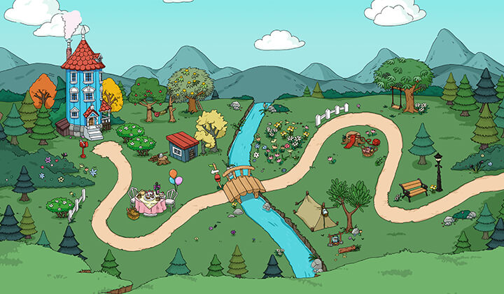 ムーミンフレンズの事前登録情報その二