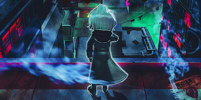 「HYDE」のソロ活動20周年を記念した痛快ハイスピードランアクション！近未来世界NEO TOKYOを駆け抜けろ！