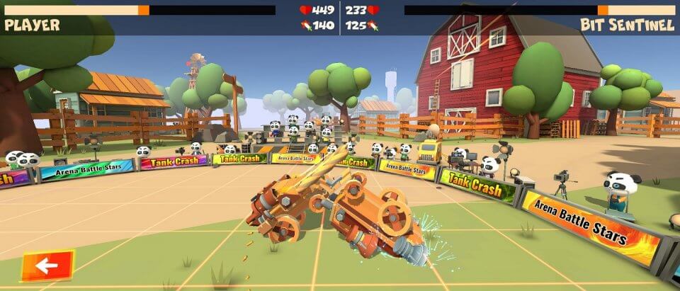Tank Crash： Battle Bot Stars
