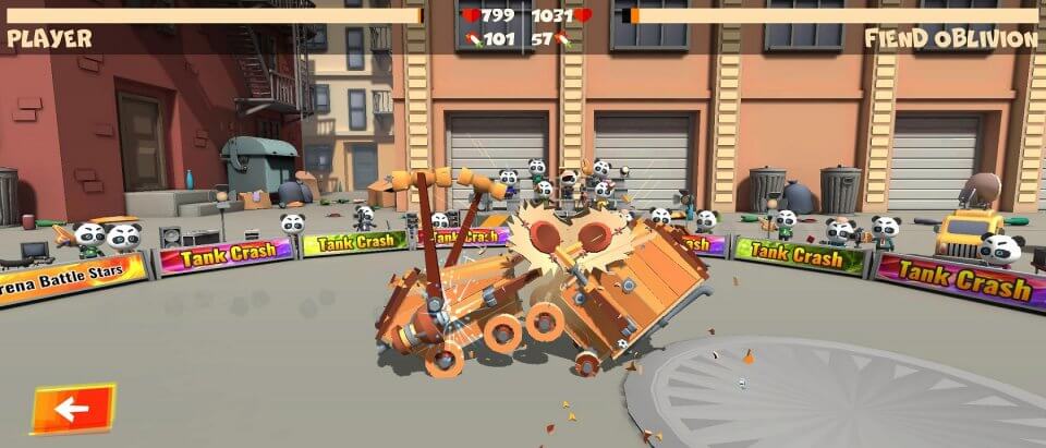 Tank Crash： Battle Bot Stars