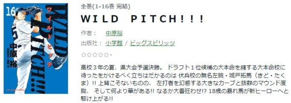 WILD PITCH!!!　最新刊